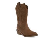 Kelsha Western Boot Cognac view