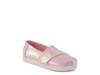 Alpargata Slip-On Sneaker - Kids' Pink Iridescent view