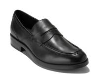 Newmark Grand Penny Loafer Black Leather view