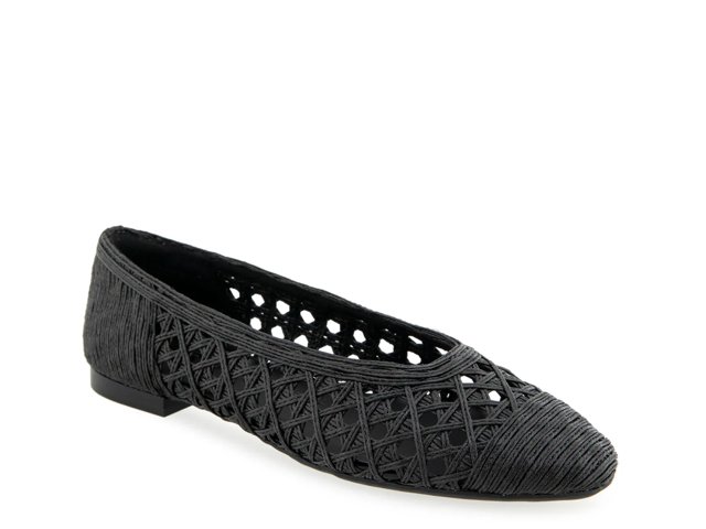 Arno Raffia Ballet Flat