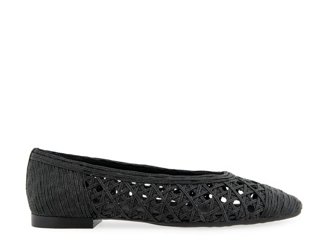 Arno Raffia Ballet Flat
