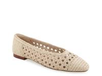 Arno Raffia Ballet Flat Taupe view
