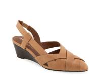 Carmel Wedge Pump Brown view