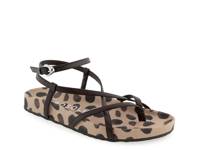Leera Platform Sandal Java Brown view