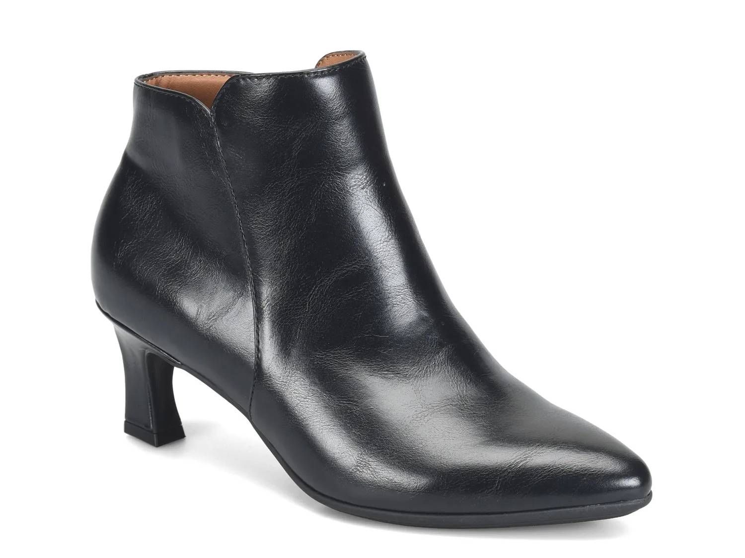 blue dress for baby girl Thursday Boot Company Women's Black Matte Leather Knockout Chelsea Size 9.5 main image 1