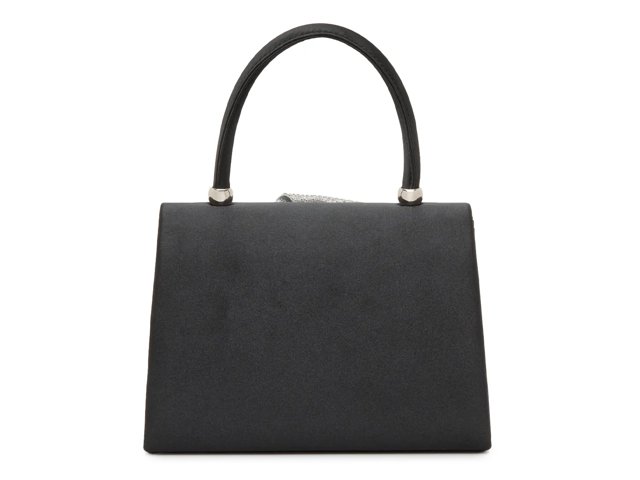 3D Flower Satin Satchel