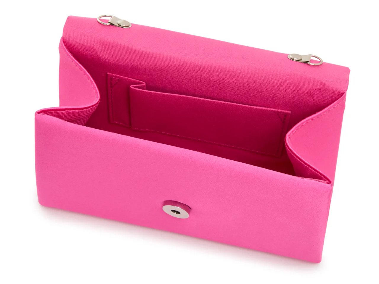 3D Flower Satin Satchel