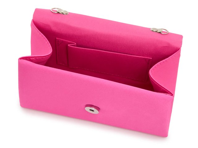 3D Flower Satin Satchel