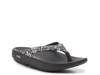 OOLala Flip Flop Black/Grey Camo Print view