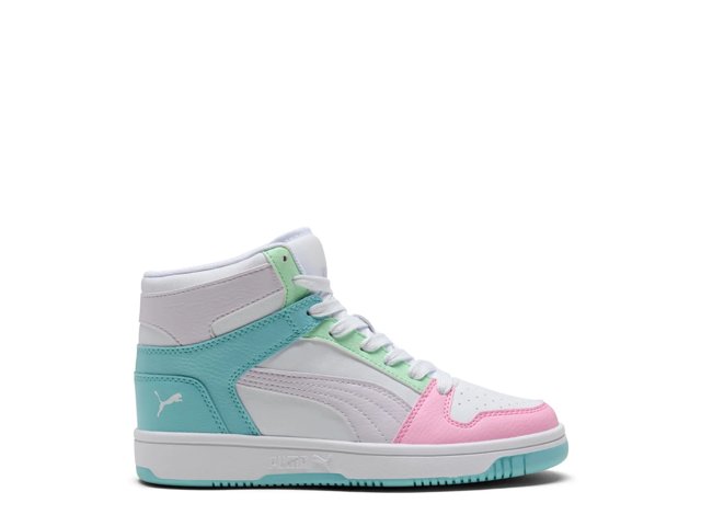 Rebound Layup High-Top Sneakers - Kids'