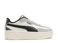 Club II Era Shine Platform Sneaker - Women's White/Grey/Black view