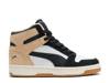 Rebound Layup High-Top Sneaker - Women's Black/White/Beige view
