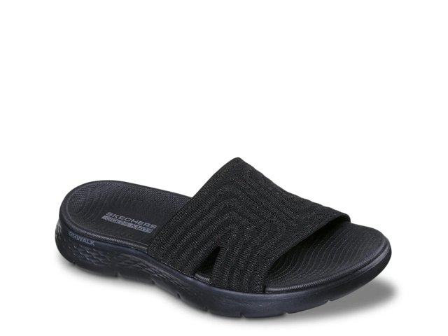 GO WALK Flex Stardust Slide Sandal - Women's