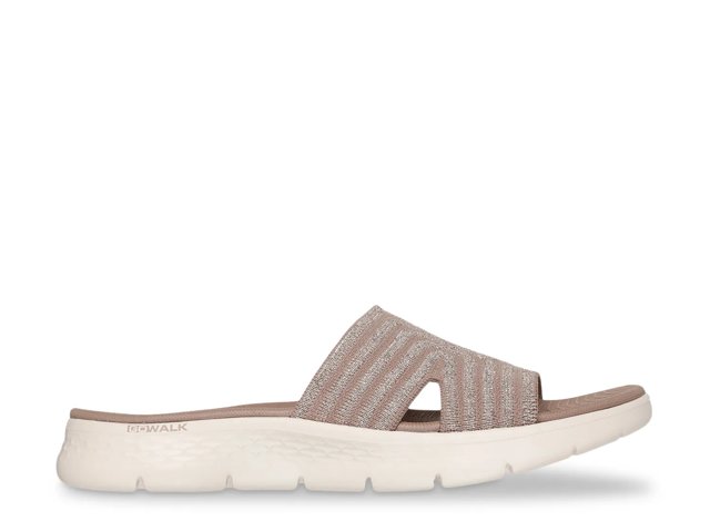 GO WALK Flex Stardust Slide Sandal - Women's