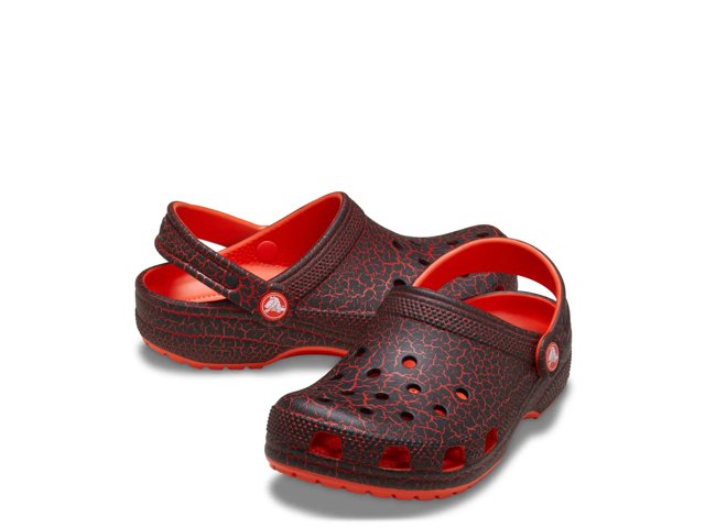 Crocs Classic Crackle Cog - Kids' - Free Shipping | DSW