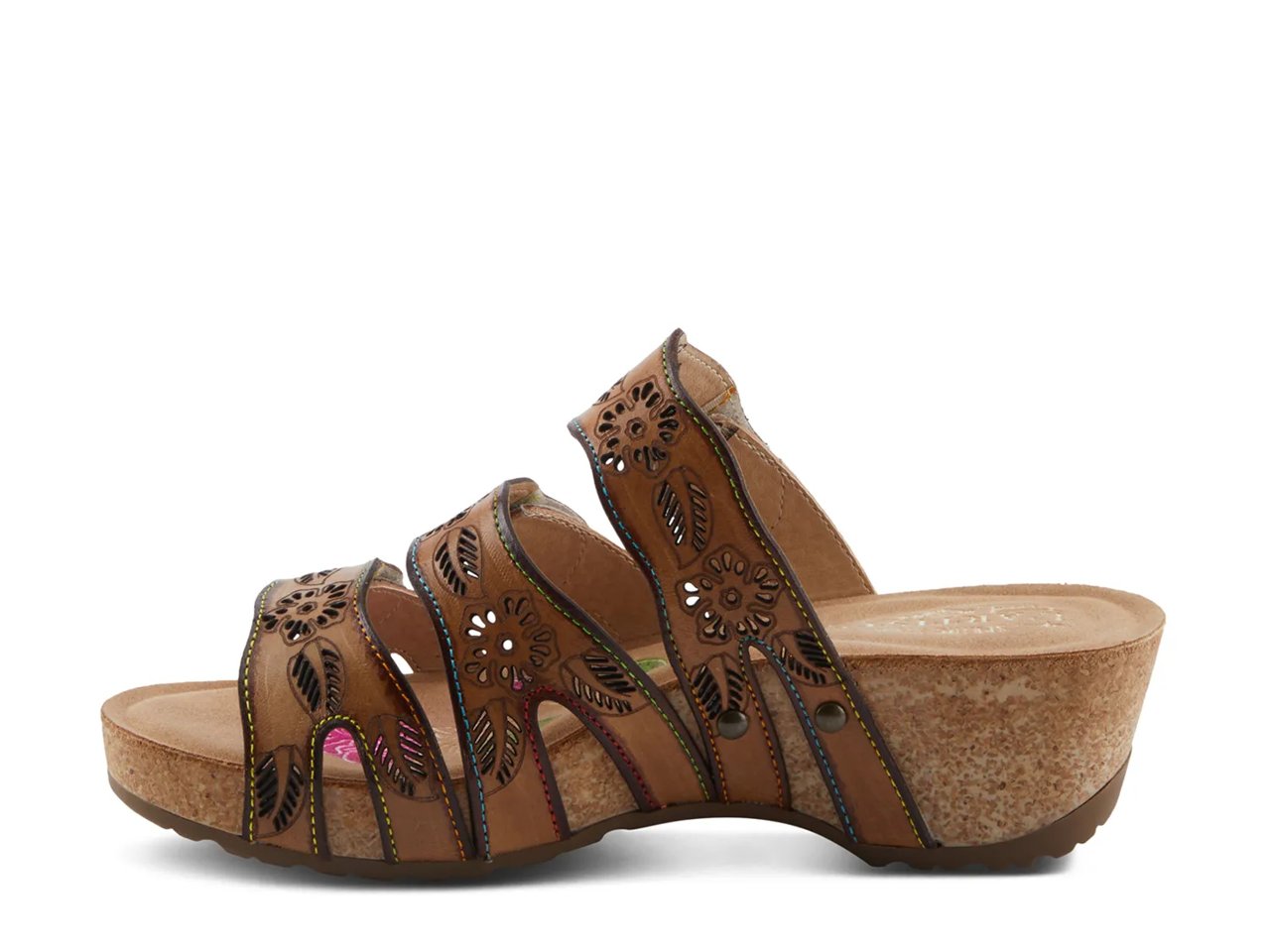 Carbone Wedge Sandal