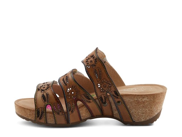 Carbone Wedge Sandal