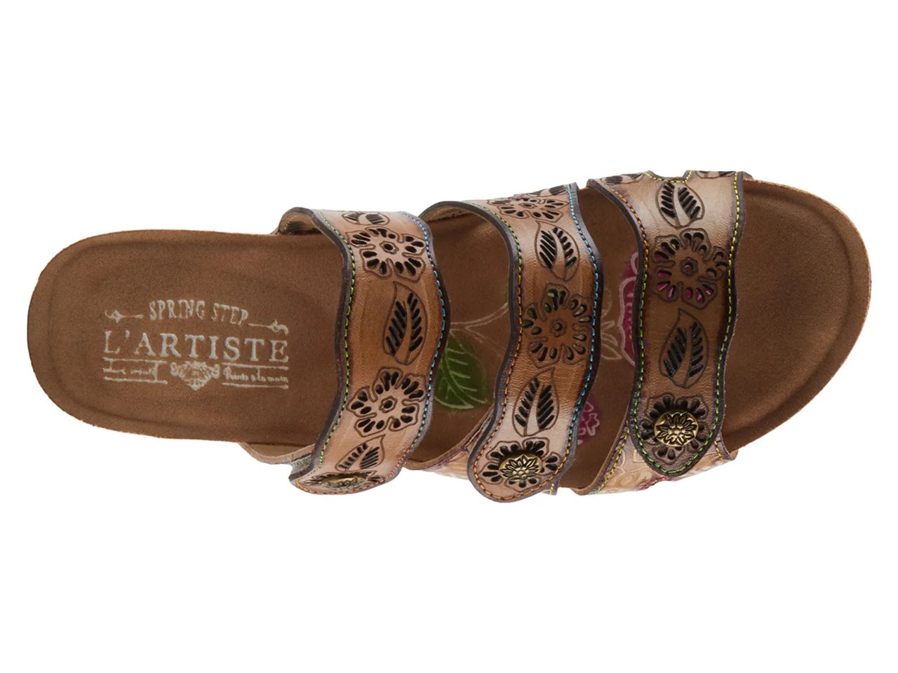 Carbone Wedge Sandal