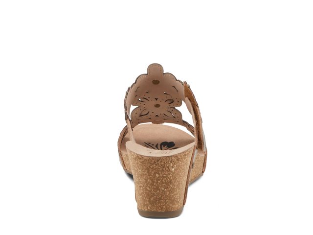 Pretty Petals Wedge Sandal