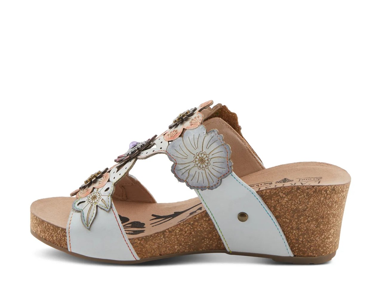 Pretty Petals Wedge Sandal