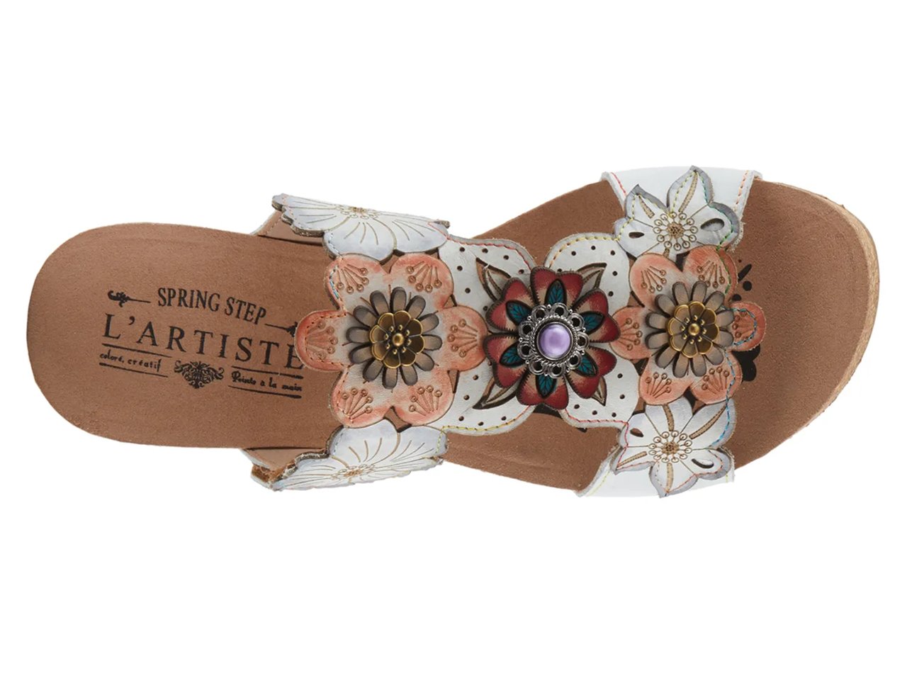 Pretty Petals Wedge Sandal