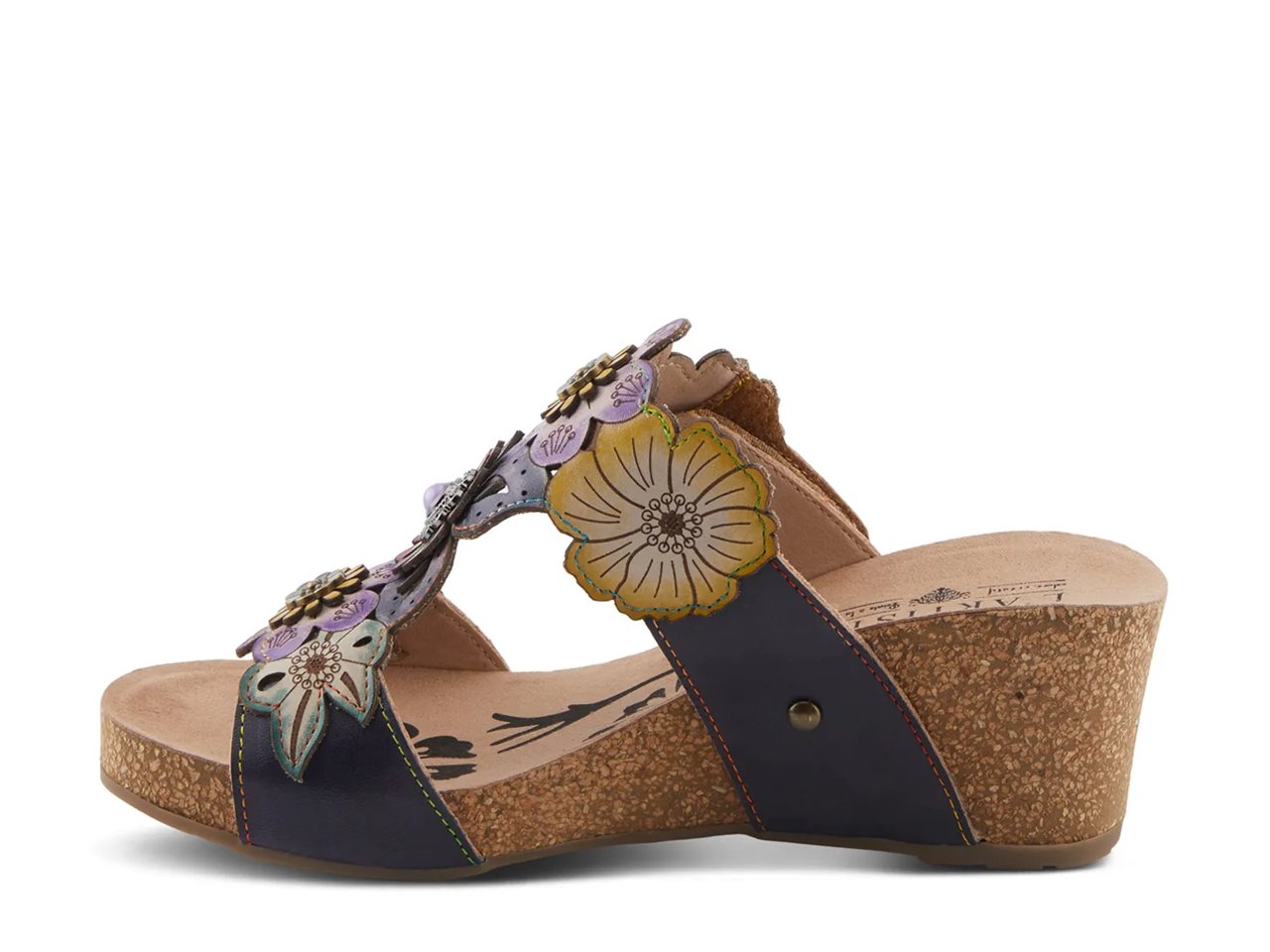 Pretty Petals Wedge Sandal