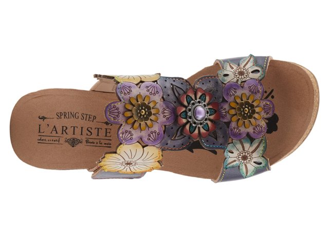 Pretty Petals Wedge Sandal