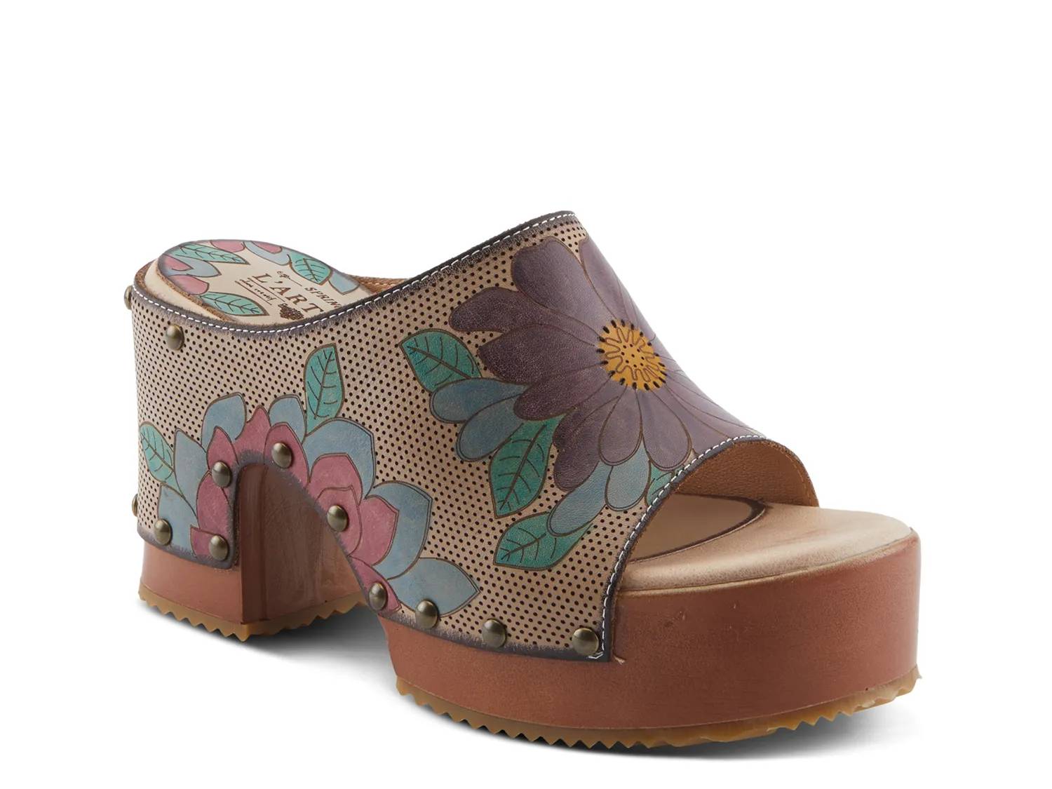 Teeshirt Platform Sandal