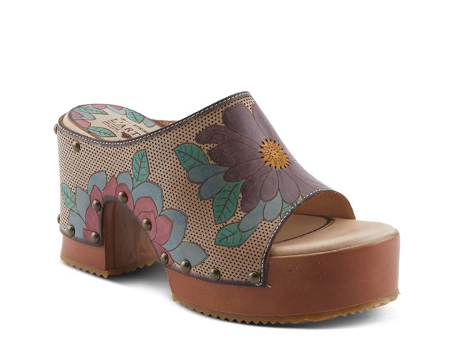 Teeshirt Platform Sandal