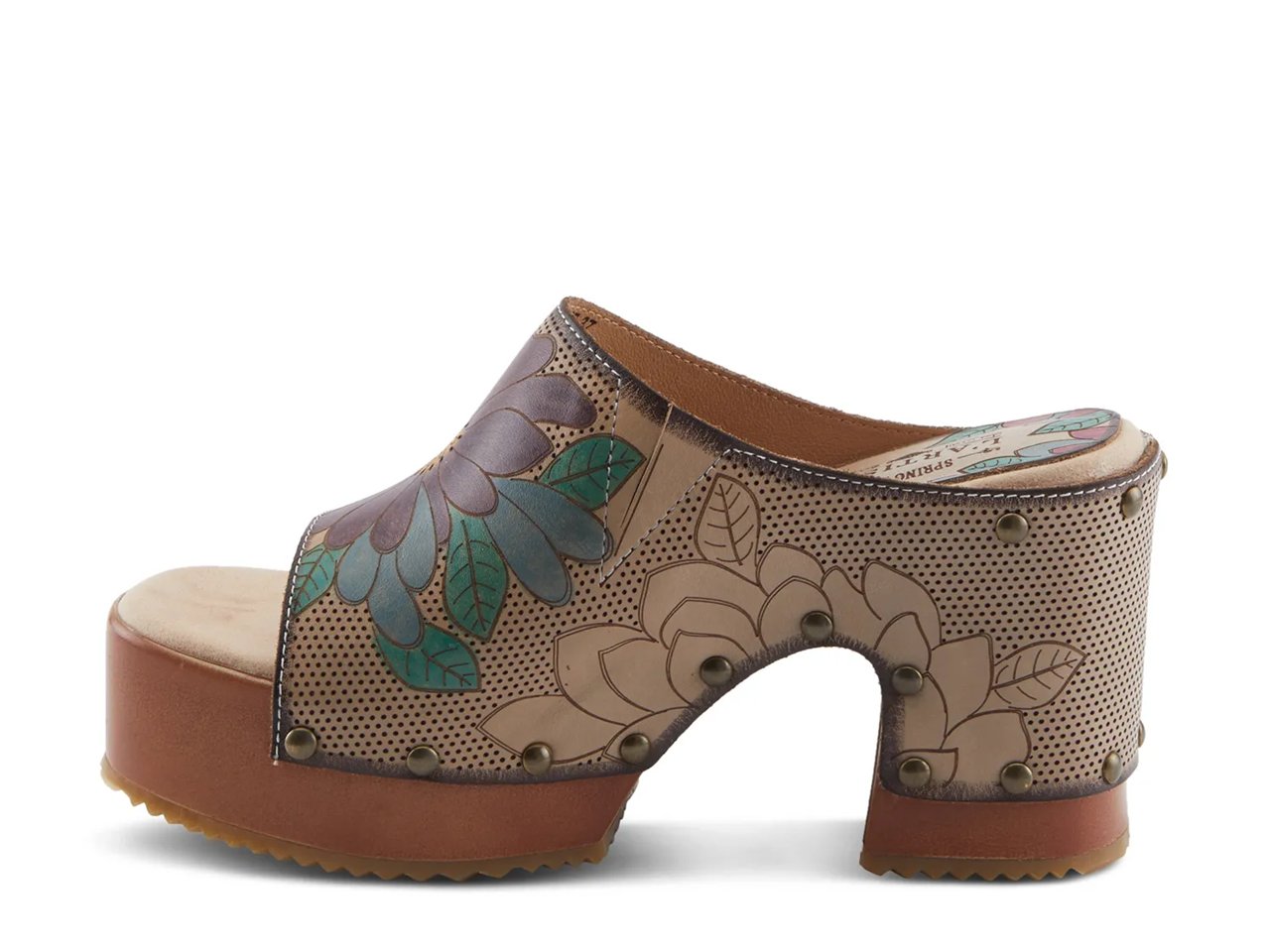 Teeshirt Platform Sandal