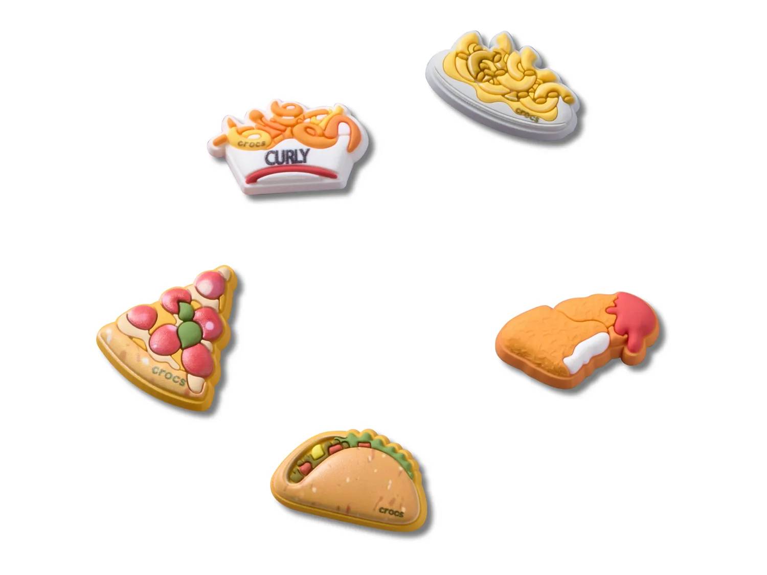 Favorite Foods Jibbitz Set - 5 Pack