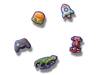 Tiny Favorites Jibbitz Set - 5 Pack Multicolor view