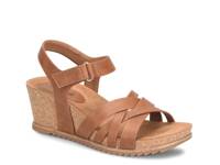 Tate Wedge Sandal Luggage Brown view