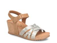 Tate Wedge Sandal Silver/Gold view