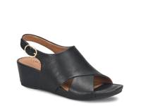 Rhonda Wedge Sandal Black view