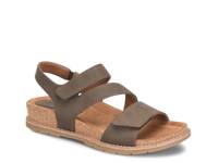 Gibbs Wedge Sandal Brown view