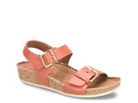 Gypsie Wedge Sandal Mango view