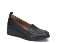Dawn Wedge Loafer Black view