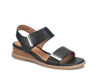 Mallory Wedge Sandal Black view