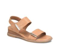 Mallory Wedge Sandal Luggage Brown view