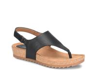 Gretchen Wedge Sandal Black view