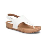Gretchen Wedge Sandal White view