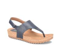 Gretchen Wedge Sandal Navy view