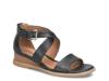 Maxi Wedge Sandal Black view