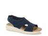 Duffy Wedge Sandal Navy view