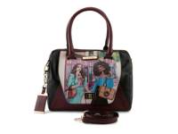 The City Satchel Bordeaux view