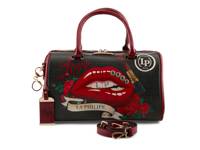 Juicy Lips Satchel Red/Black view