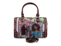 In The City Satchel Burgundy view