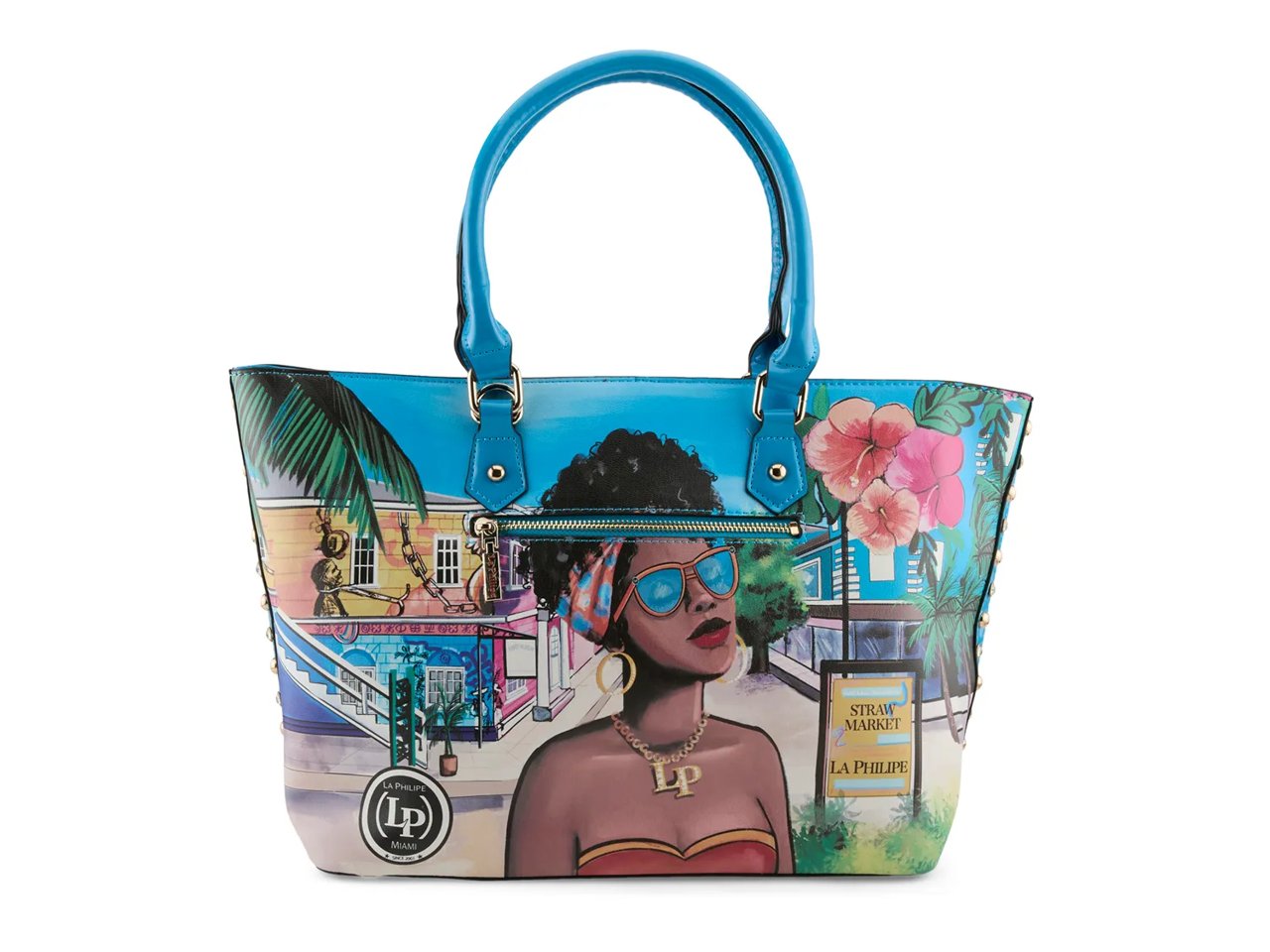 Blue In Bahamas Tote