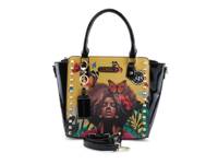Butterfly Fly Trapeze Satchel Black view